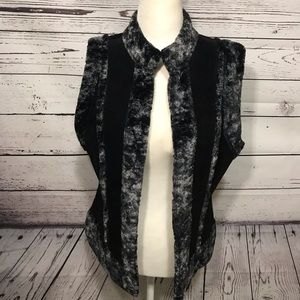 Dress Barn leather vest